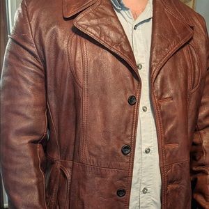 Vintage leather jacket